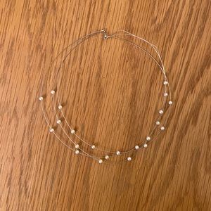 Floating Pearl Necklace